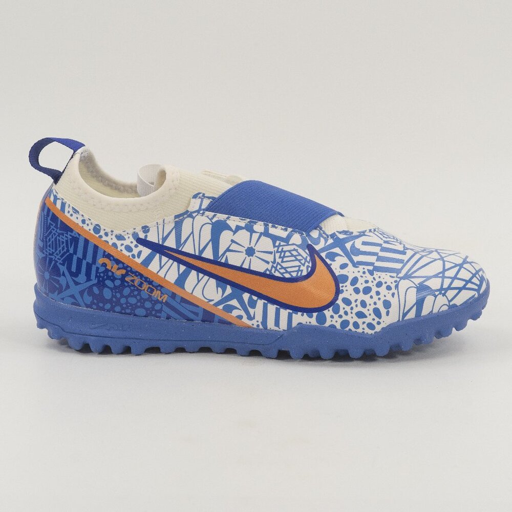 Nike Zoom Vapor 15 Academy CR7 TF GS Azulejo DV8190-182 Soccer Cleats Multi Size